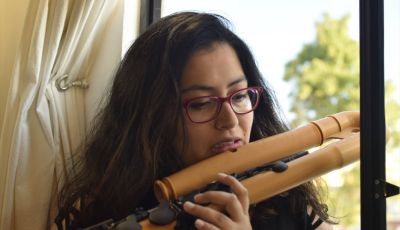 Laura Cubides, flauta, Colombia - Círculo Colombiano de Música Contemporánea